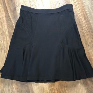 DVF Casual Black Skirt Size 8